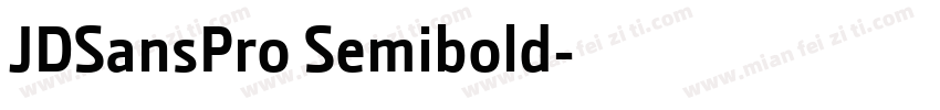 JDSansPro Semibold字体转换